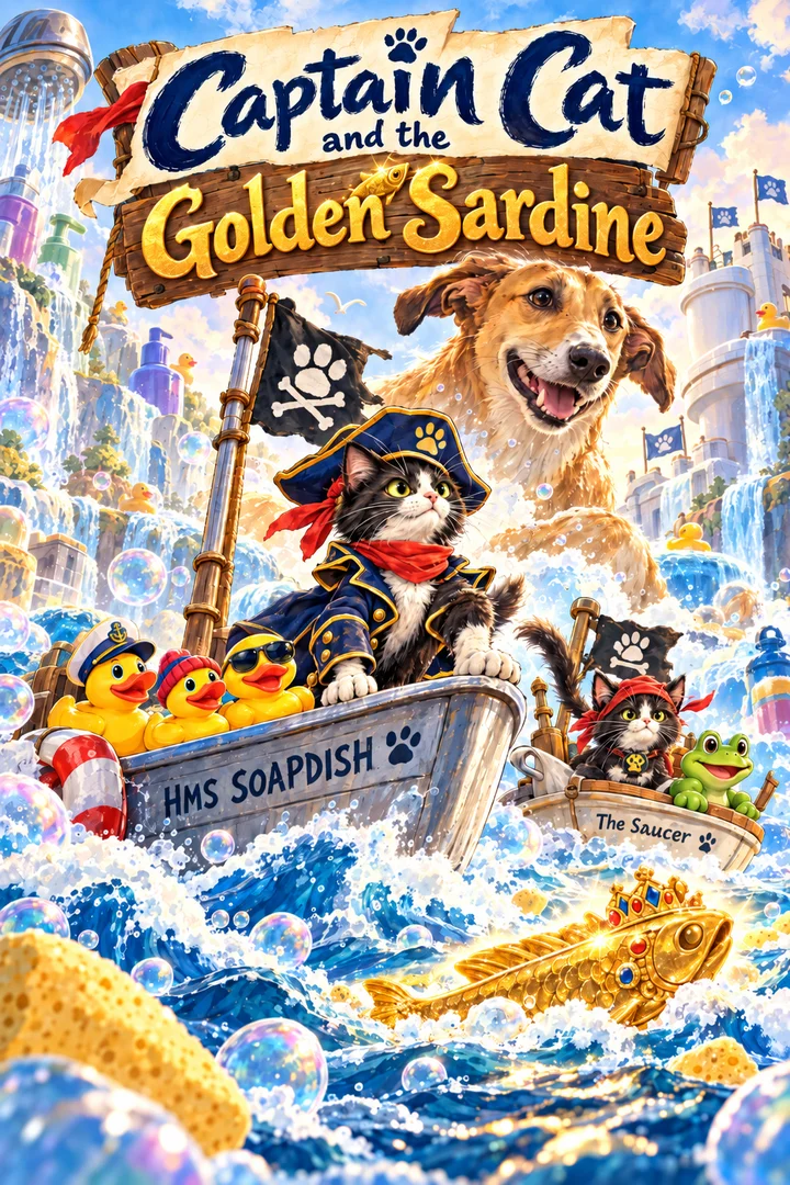 Captain Cat and the Golden Sardine by Sonny Lanning